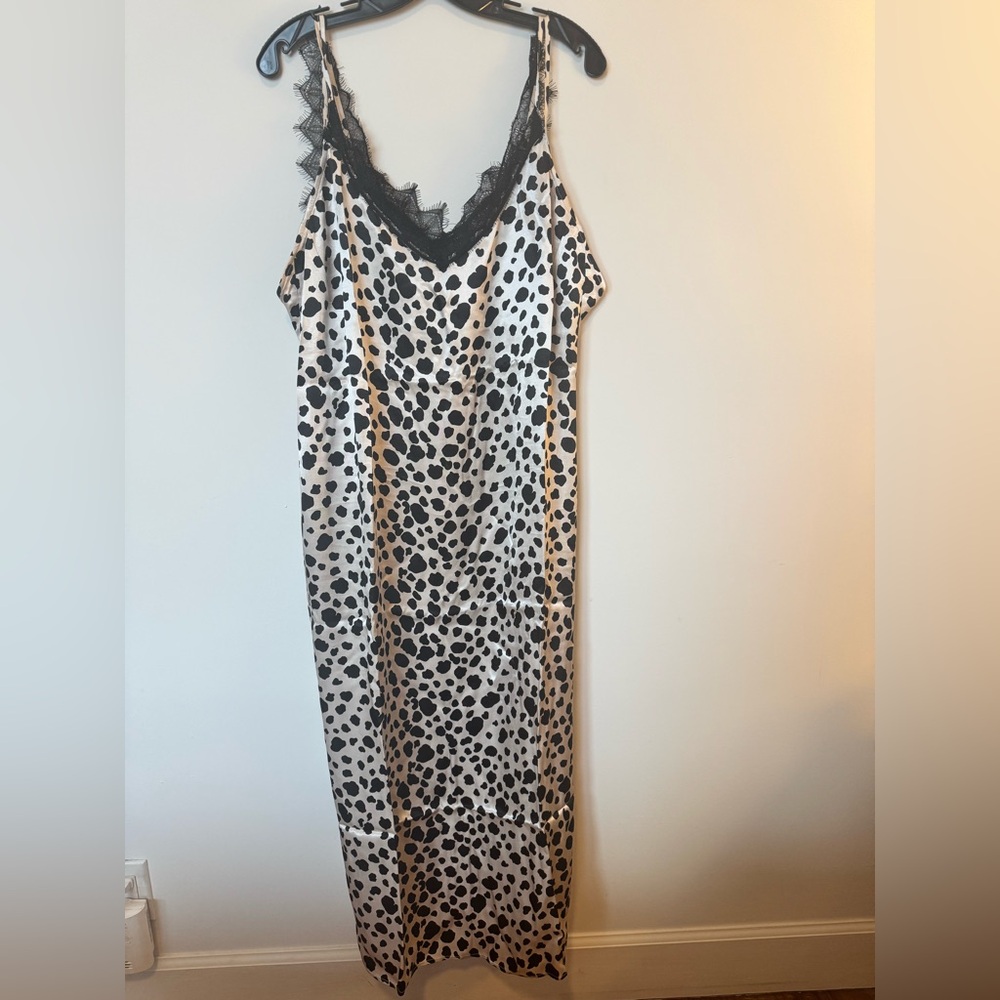 Never worn - new - by Anthropologie slip dress.